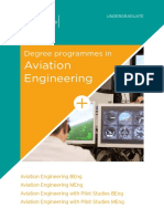 Aviation Engineering: Degree Programmes in