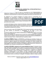 Acuerdo de Responsabilidad Civil Contractual