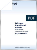 Actiontec MI1424 Wireless Broadband Router User Manual PDF