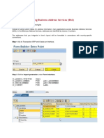 Printing Address Using Business Address Services (BAS) : Step 1: Go To Transaction SFP and Create An Interface