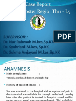 Case Report Herpes Zoster Regio Th11 - L5