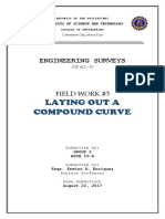 Laying Out A Compound Curve: Engineering Surveys