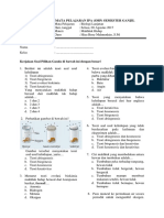 Soal Latihan Biologi Lanjutan Makhluk Hidup