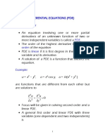 Basic Concepts: Partial Differential Equations (Pde)