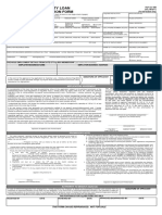 Calamity Loan Application Form