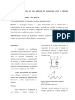 Modelagem Mecânica de Um Sistema de Suspensão Com o Método Quarter PDF