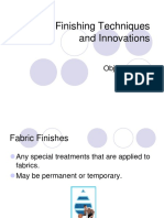 Fabric Finishes