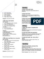 Unit 1: Answer Key