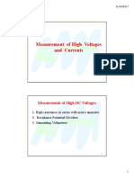 Measurement of High Voltages and Currents