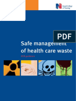 Safe Management of Health Care Waste