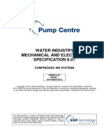 Pump Centre - Water and Industry Mechanical Electrical Specification 8.07 - MB