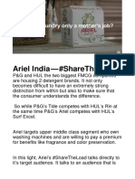 Ariel India - #Sharetheload