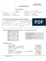 Preparing For ENAT 1 Teacher Luis P. Luna Peña Let'S Practice For The Test