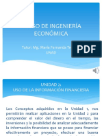 Unidad 2 Curso de Ingeniería Económica UNAD