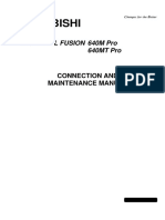 Mazatrol Fusion 640M Pro 640MT Pro Connection and Maintenance BNP-B2303engb