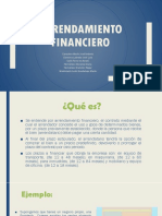 Arrendamiento Financiero