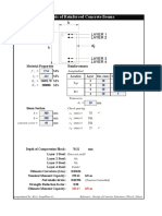 Analysis of Reinforced Concrete Beams