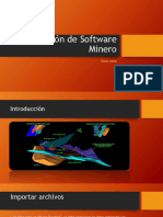 Aplicación de Software Minero