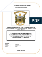 Términos de Referencia Seguridad Chumpi