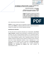 LEGIS - Pe Cas. Lab. 13298 2015 Tacna Ejercer Representación Legal de Empresa No Necesariamente Determina Existencia de Relación Laboral