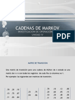 Cadenas de Markov