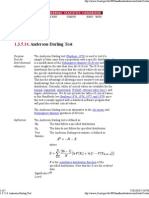 Anderson-Darling Test