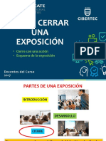 S12-Cómo Cerrar Una Exposición - HHCCI - 2017-I