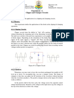 EXP6 Clipper and Clamper Circuit