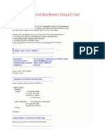 ABAP Code Sample For Data Browser Using ALV Grid