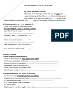 Present Simple Worksheet PDF