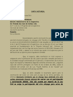 Carta Notarial - La Torre