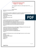 AIS Chapter-12 Test Bank