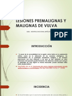 Lesiones Premalignas y Malignas de Vulva