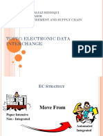 Topic: Electronic Data Interchange: Name: Rimsha Aijaz Siddiqui Faculty: Sir Tahir Course: Procurement and Supply Chain