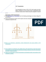 Comparison of AC and DC Transmission