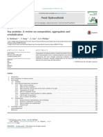 Soy Proteins A Review On Composition, Aggregation and Emulsification