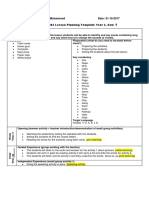 Vowels Lesson Plan