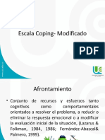 Escala Coping Adaptacion Colombia