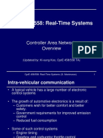 Cpre 458/558: Real-Time Systems: Controller Area Network