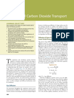 Oxygen and Carbon Dioxide Transport