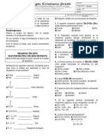 Evaluacion Quimica 11