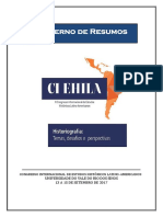 Caderno de Resumos II CI EHILA