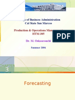 Forecasting