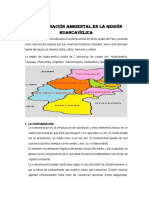 Contaminación Ambiental en La Región Huancavelica