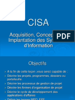 3 - Acquisition Conception Implantation Des SI