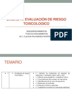 Evaluación de Riesgo Toxicológico