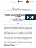 An Assessment of The Non-Graded System Based On Learners' Learning Satisfaction, Behavior, and Outcomes PDF