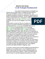 REINO de DIOS, Diccionario de Teología Fundamental