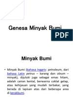 Genesa Minyak Bumi