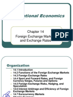 International Economics: Foreign Exchange Markets and Exchange Rates